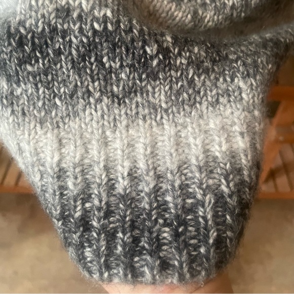 Like Love Cowl neck Cozy stylish Tunic in shades of grey - Picture 7 of 8